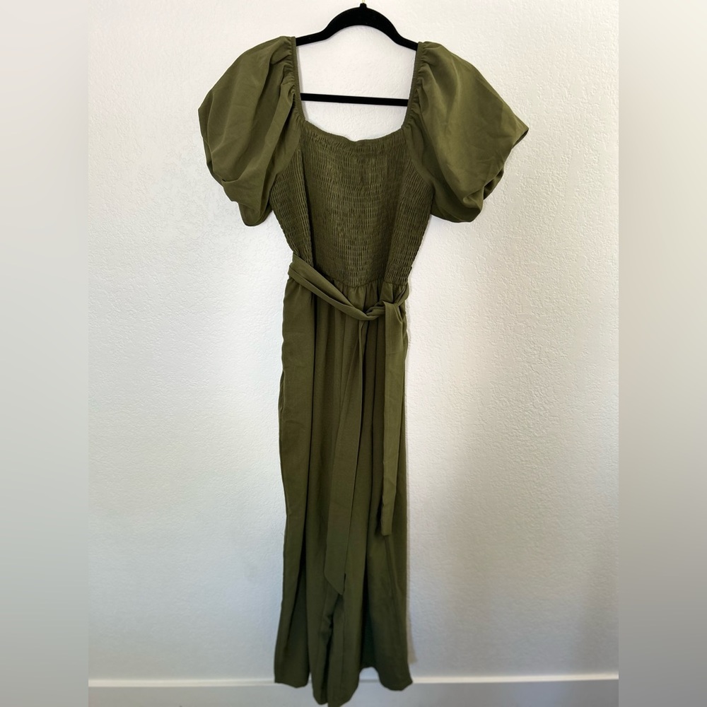 Olive Green Jumpsuit